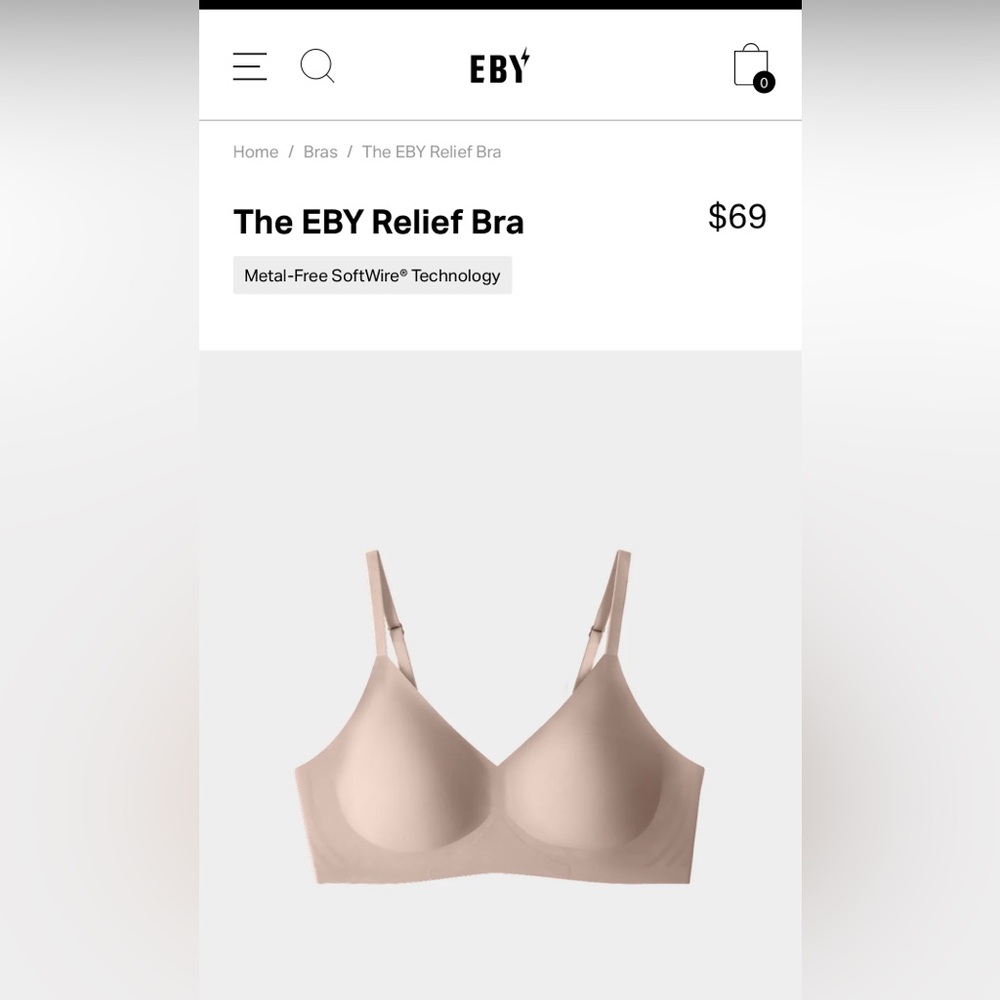 EBY Relief Bra - Medium